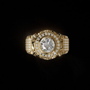 luxury diamond men ring 001