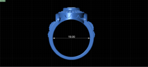 luxury diamond men ring 001