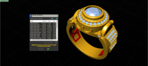 luxury diamond men ring 001