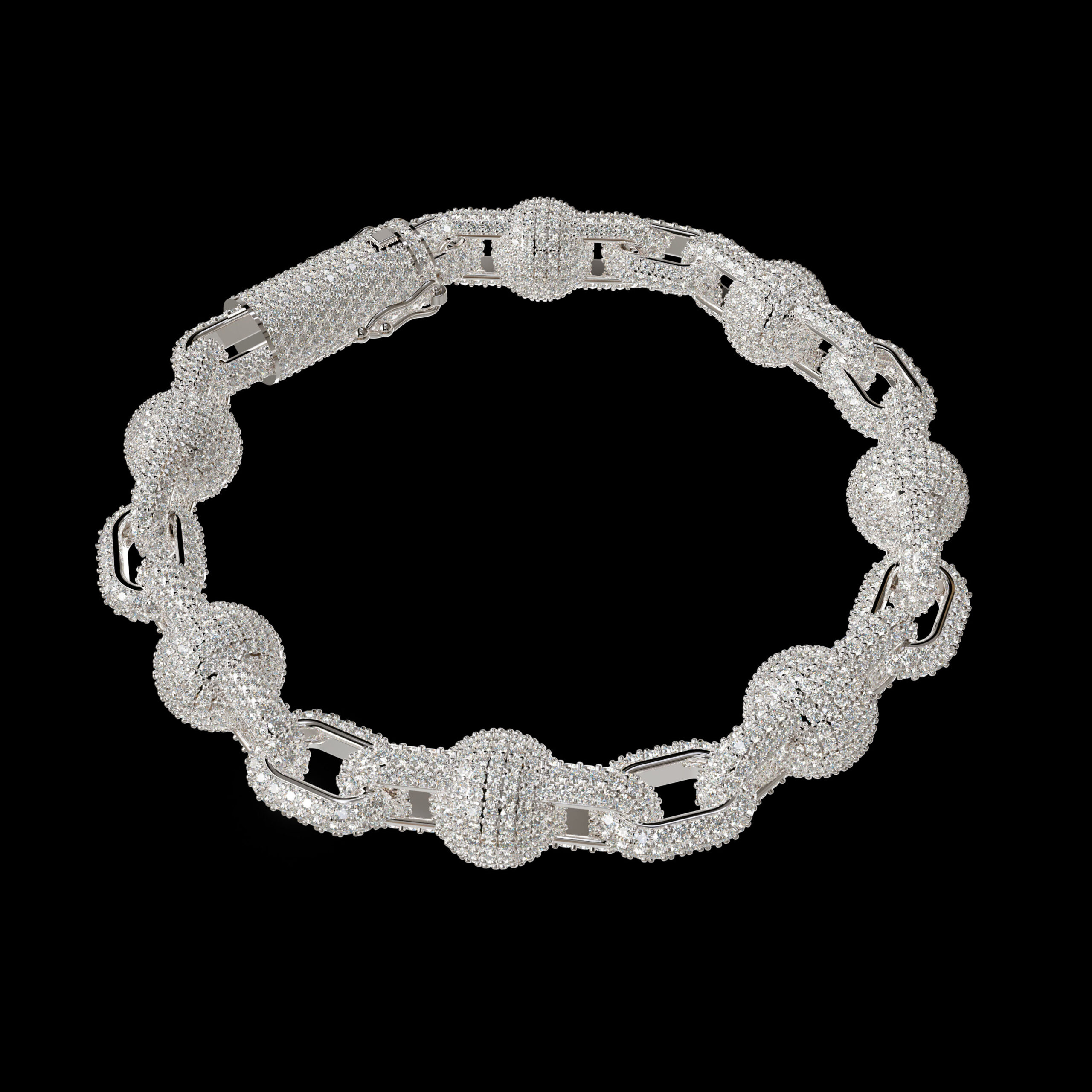 sal jewelry chain bracelet 10mm full lock box diamond preview 03 sal jewelry chain bracelet 10mm full lock box diamond preview 03