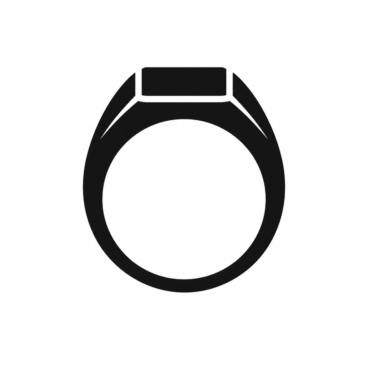 Home men ring 3D model