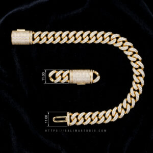 11mm cuban bracelet preview 01a1