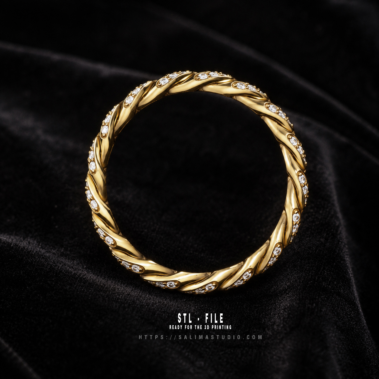 6mm gold diamond cuban ring preview05 6mm gold diamond cuban ring preview05