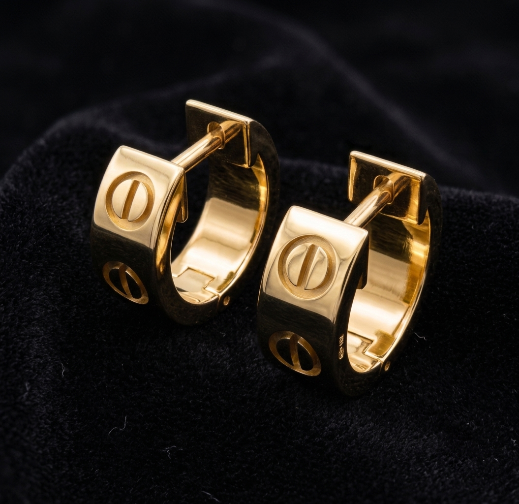 channel hoop earrings design preview02 channel hoop earrings design preview02