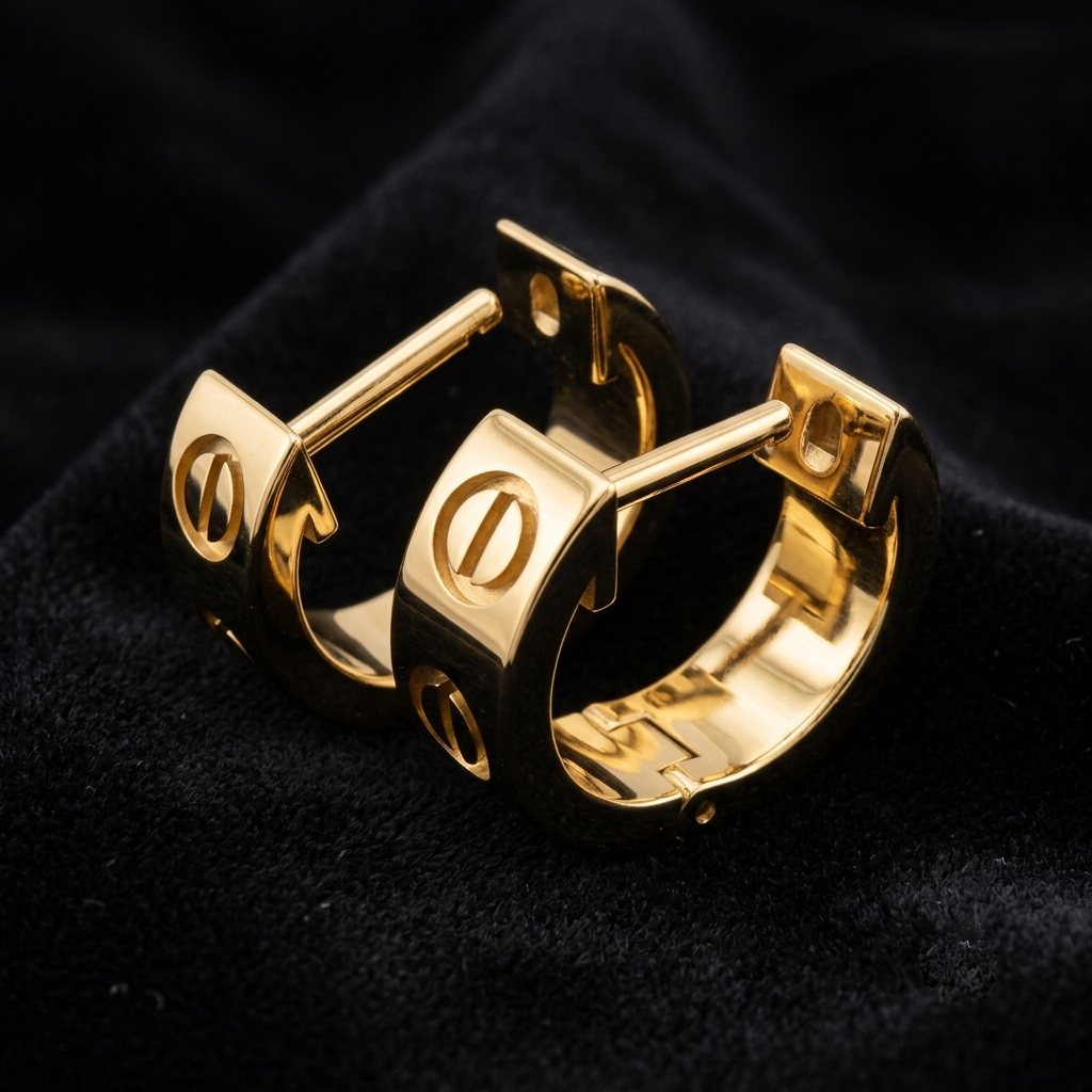 channel hoop earrings design preview03 channel hoop earrings design preview03