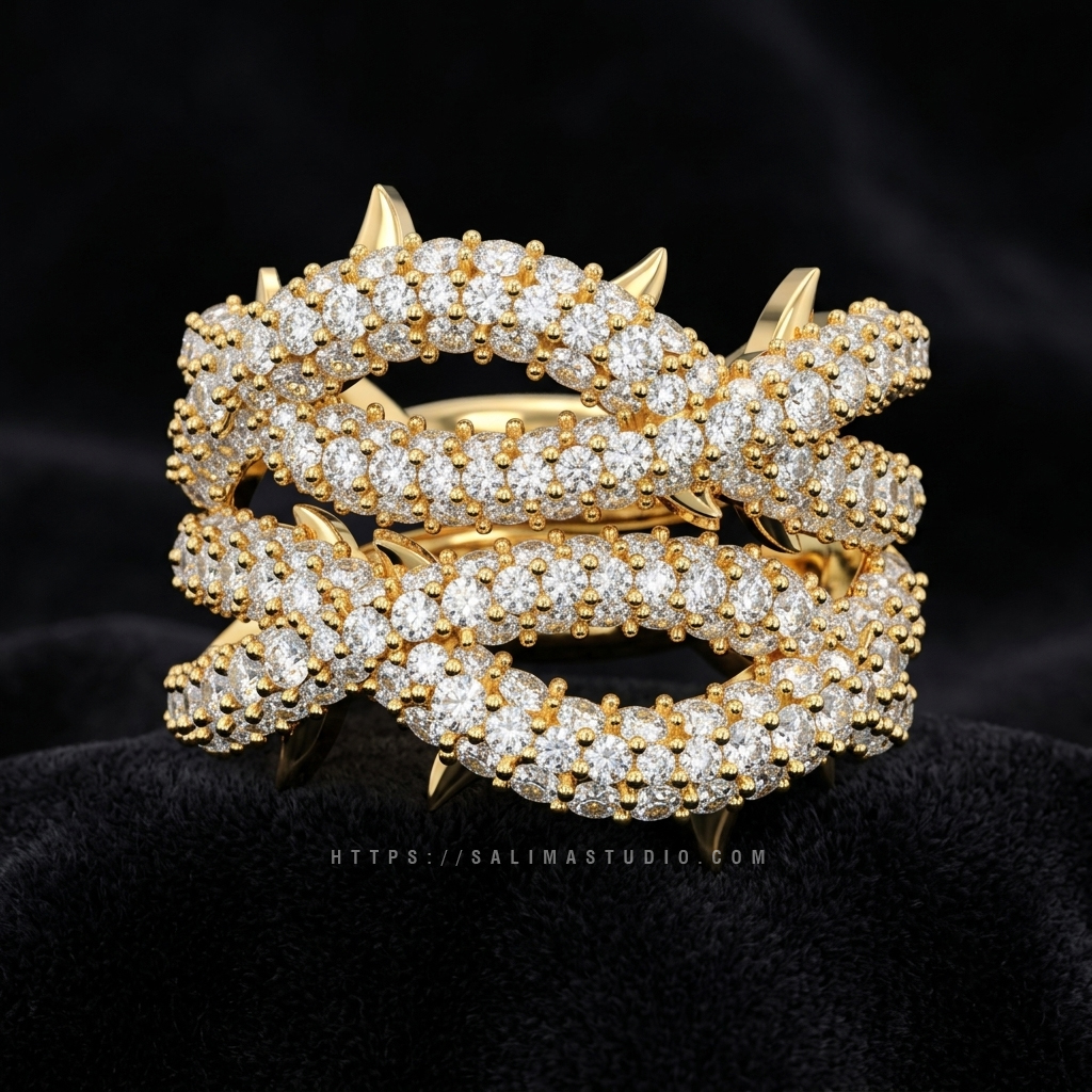 dragon claw ring for men iced out diamonds 01 dragon claw ring for men iced out diamonds 01