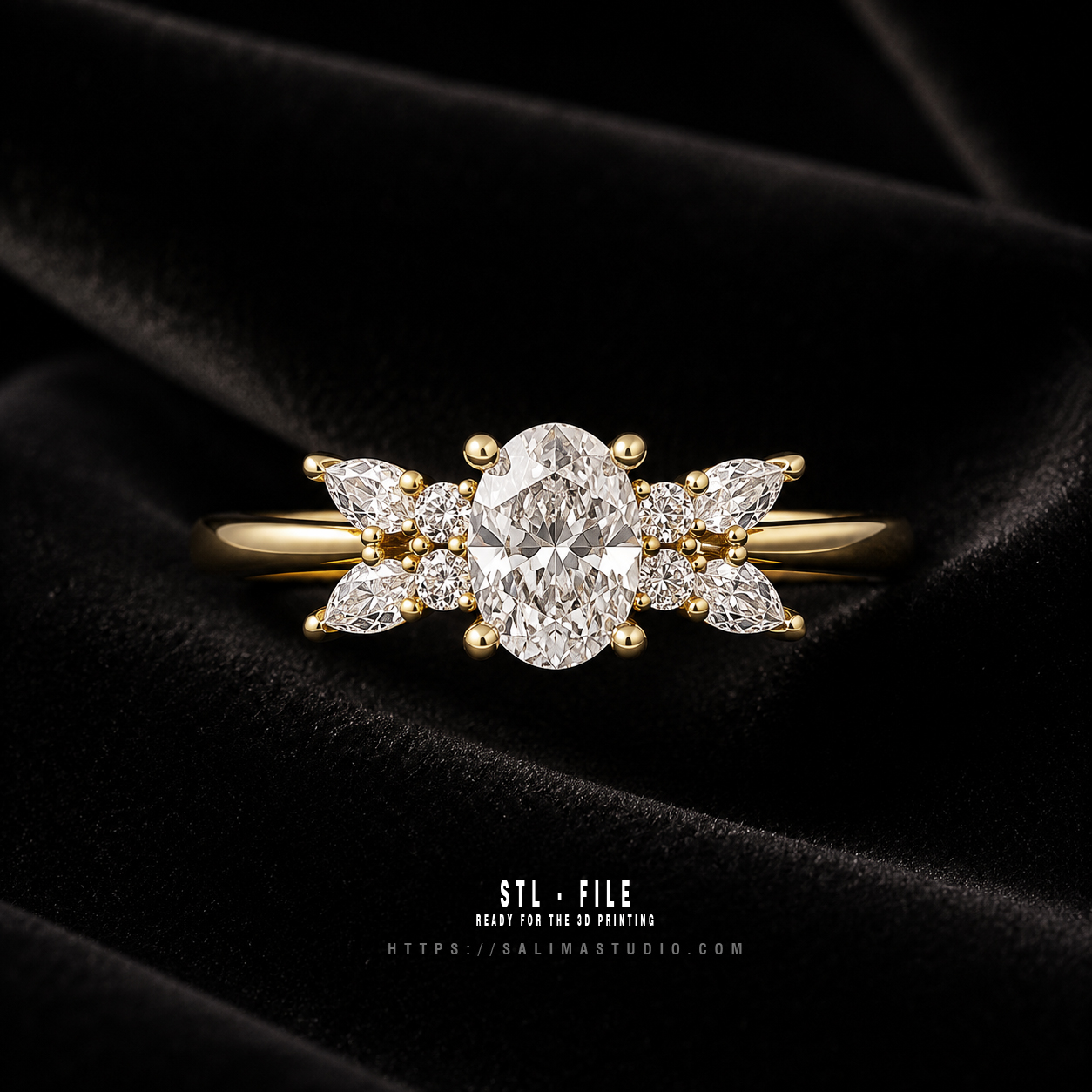 luxury engagement ring 023 stl diamond ring 3d model sal jewelry 01 luxury engagement ring 023 stl diamond ring 3d model sal jewelry 01