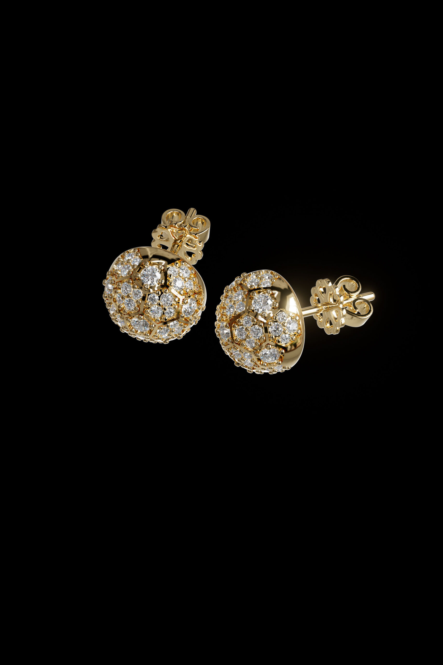 sal jewelry 013 football stud earrings preview02 sal jewelry 013 football stud earrings preview02