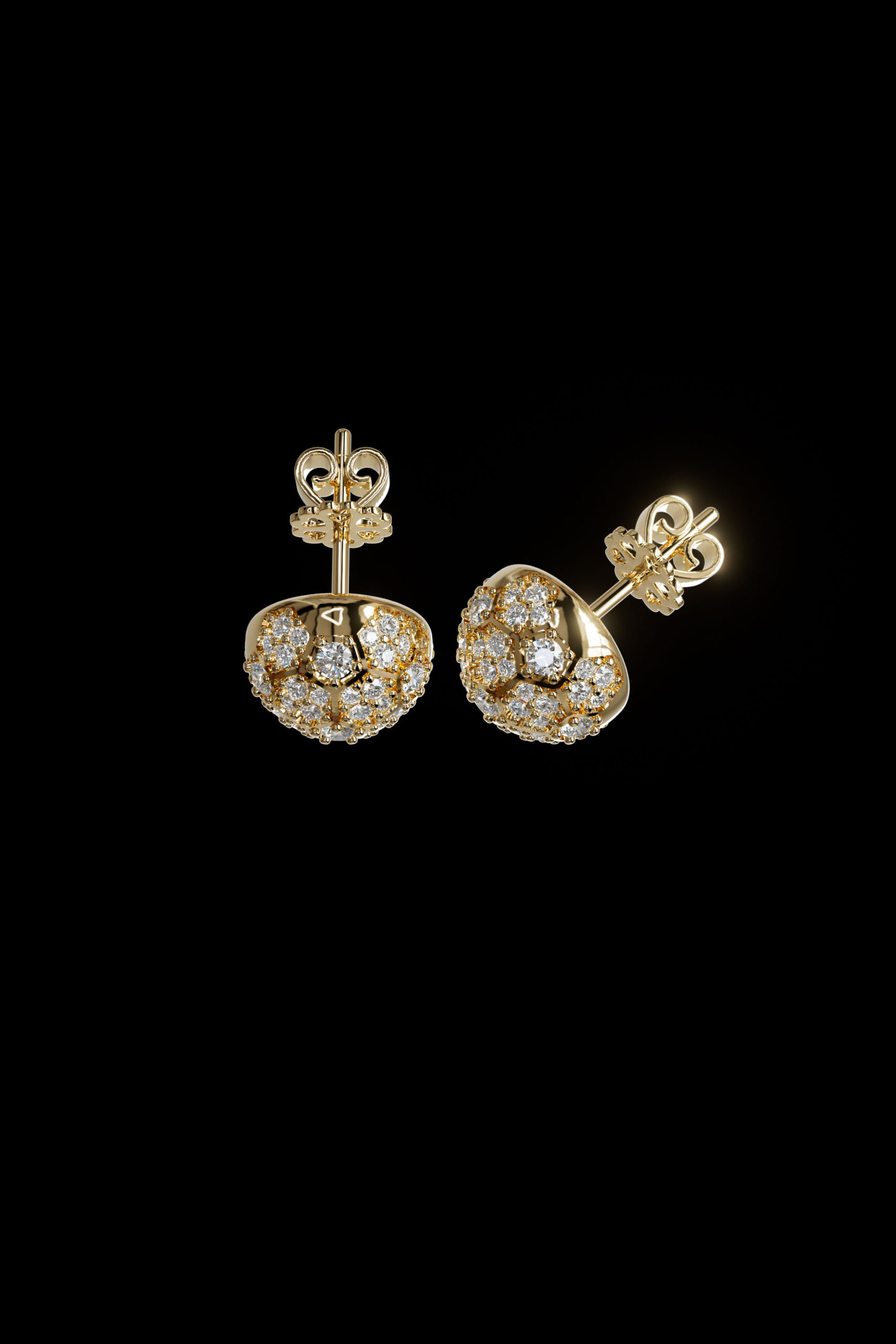 sal jewelry 013 football stud earrings preview03 sal jewelry 013 football stud earrings preview03