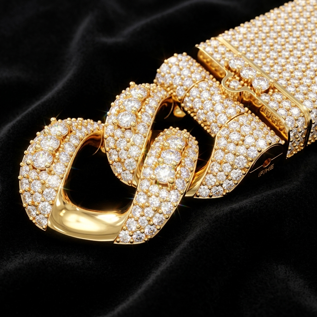 salima jewelry chain bracelet 18mm 03raised pointer cuban full lock box diamond preview 01 salima jewelry chain bracelet 18mm 03raised pointer cuban full lock box diamond preview 01