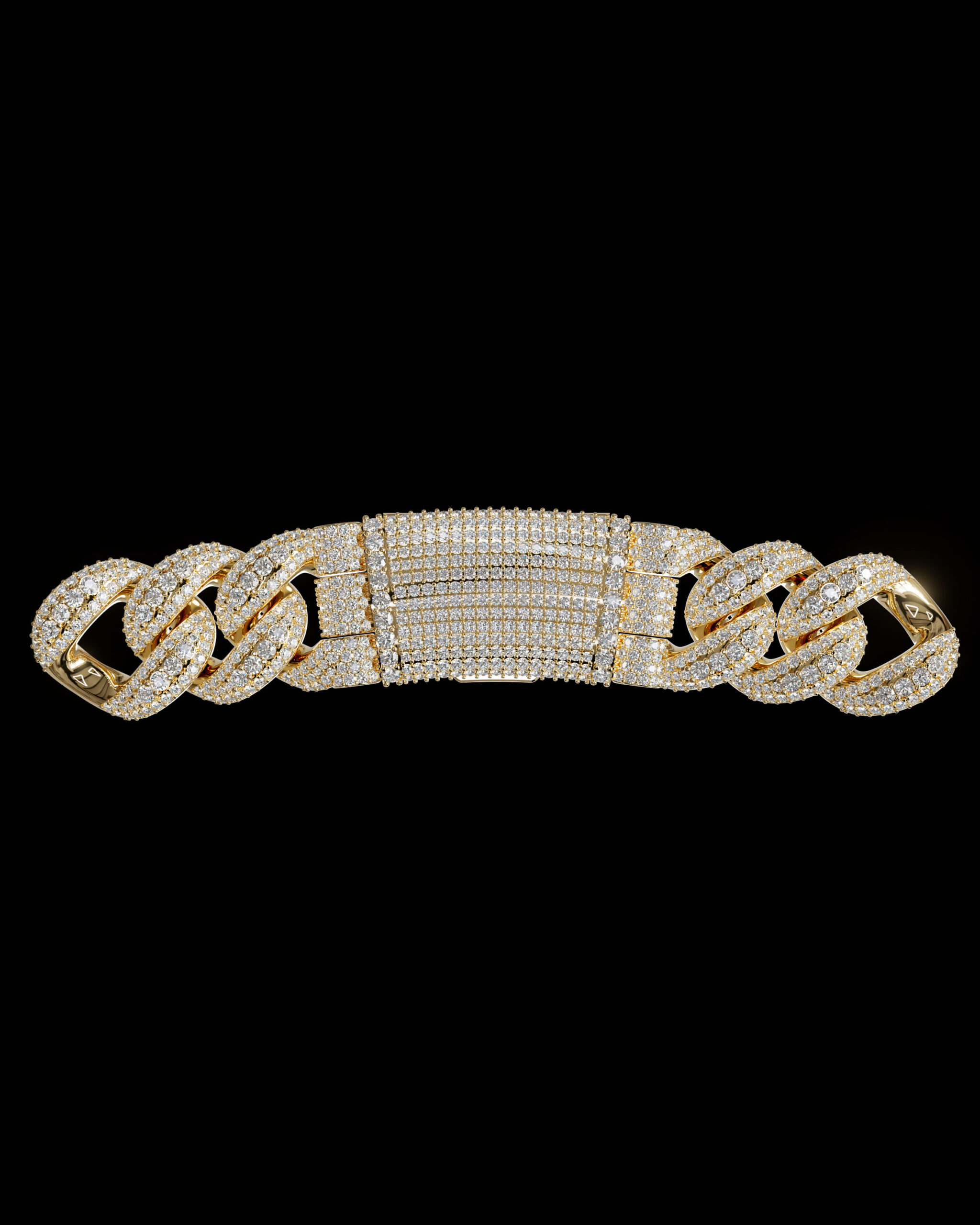 salima jewelry chain bracelet 18mm raised pointer cuban full lock box diamond preview 07 salima jewelry chain bracelet 18mm raised pointer cuban full lock box diamond preview 07