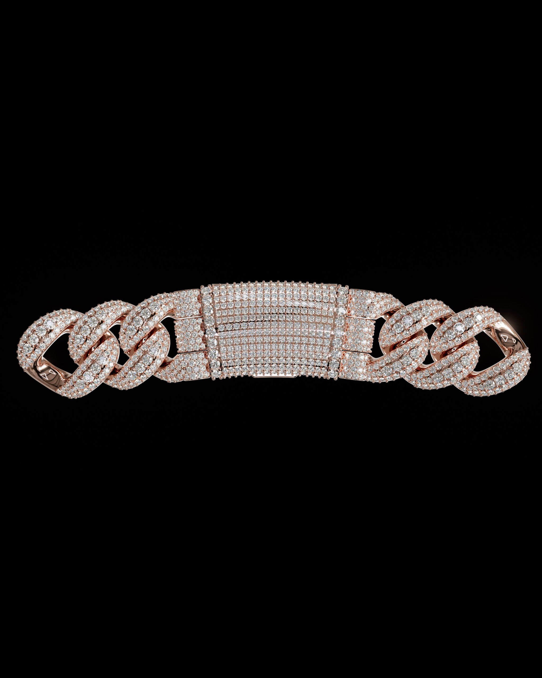 salima jewelry chain bracelet 18mm raised pointer cuban full lock box diamond preview 08 salima jewelry chain bracelet 18mm raised pointer cuban full lock box diamond preview 08