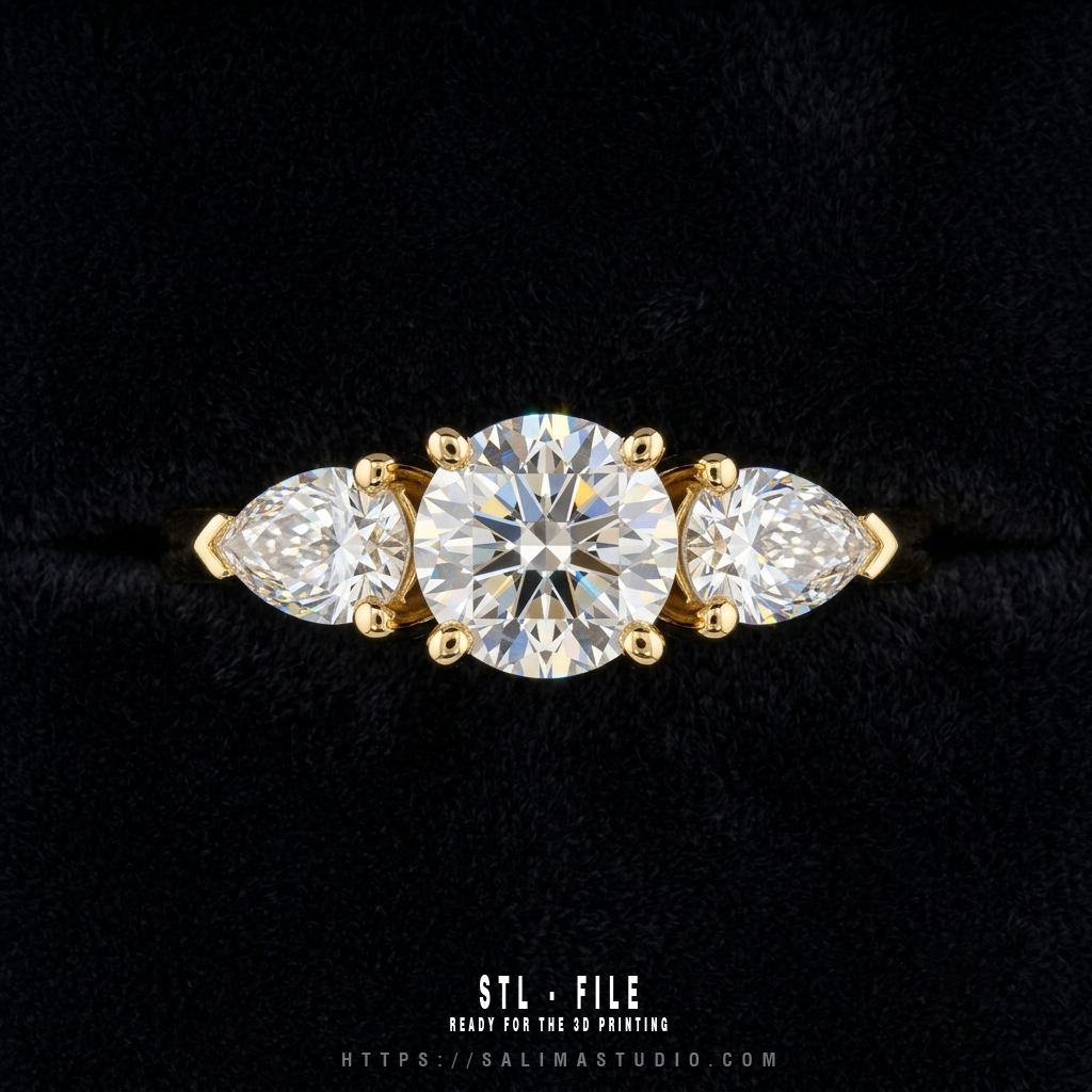 women ring stl – slwr007 preview 01 women ring stl – slwr007 preview 01