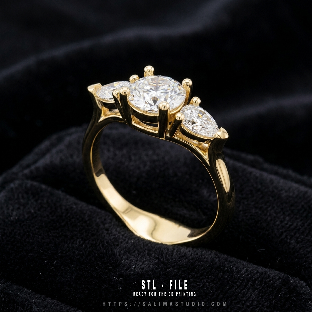 women ring stl – slwr007 preview 03 women ring stl – slwr007 preview 03