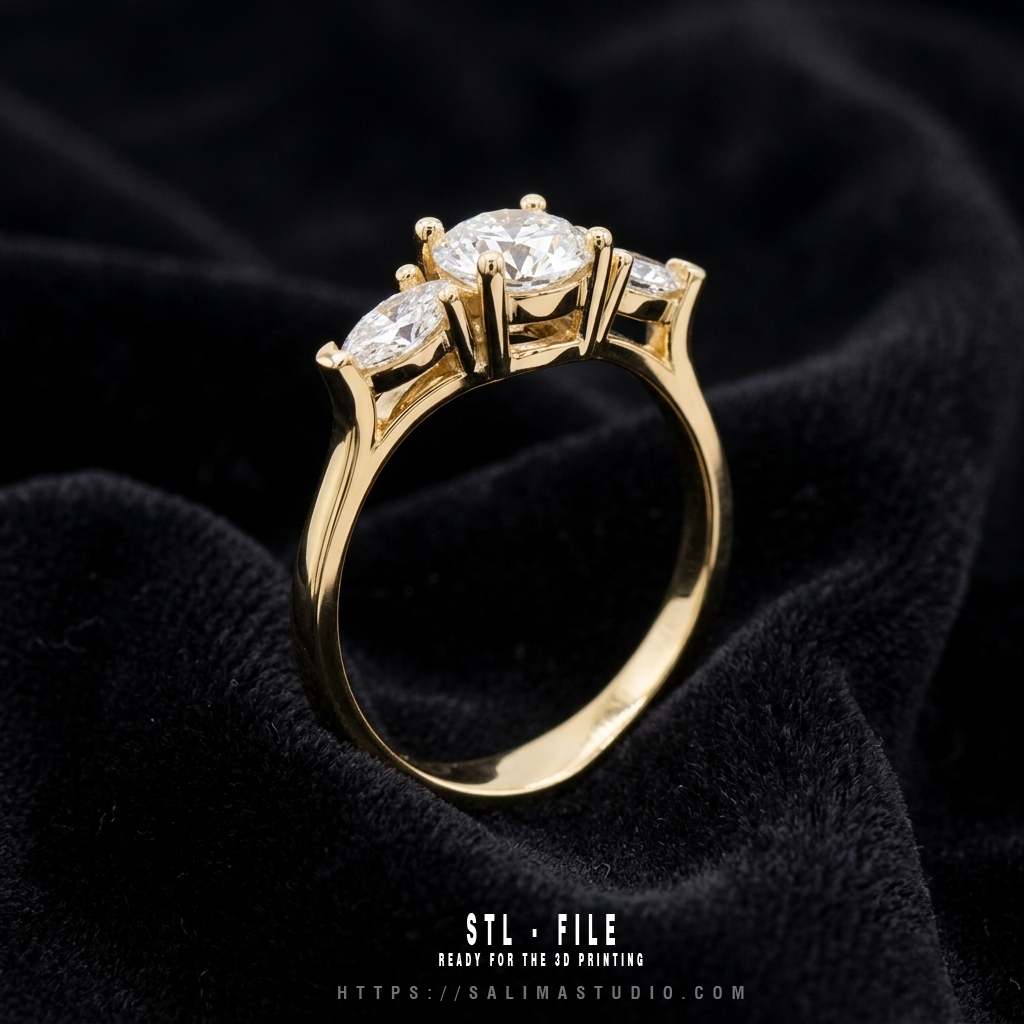 women ring stl – slwr007 preview 04 women ring stl – slwr007 preview 04