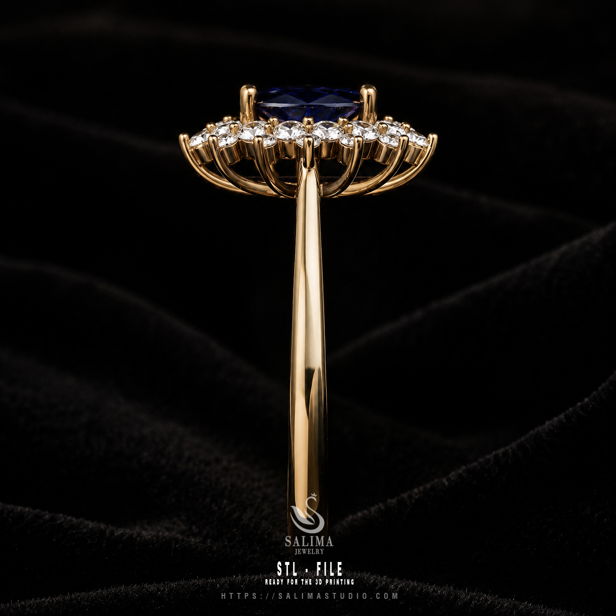oval blue sapphire and diamond halo engagement ring slwr013 preview 03 oval blue sapphire and diamond halo engagement ring slwr013 preview 03