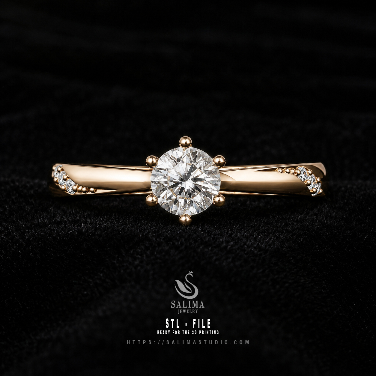 women ring stl – slwr009 preview 01 women ring stl – slwr009 preview 01