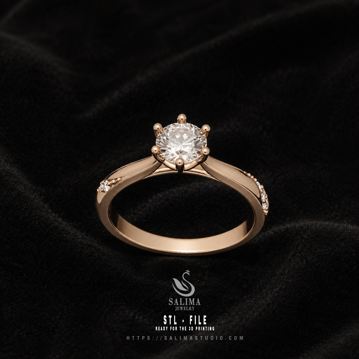 women ring stl – slwr009 preview 03 women ring stl – slwr009 preview 03