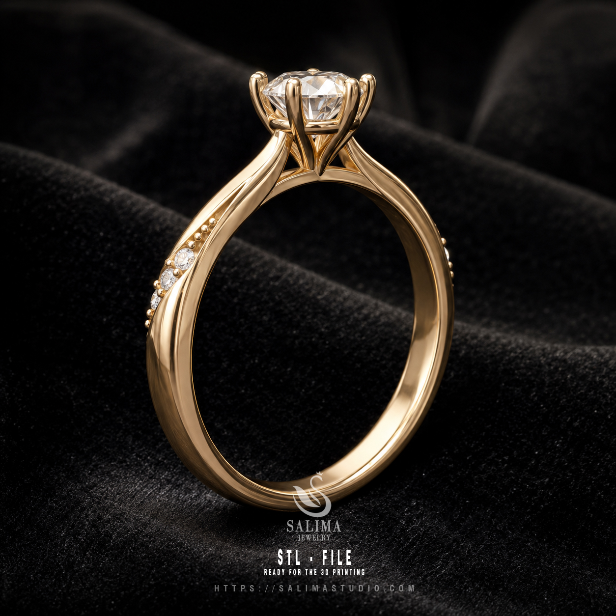 women ring stl – slwr009 preview 05 women ring stl – slwr009 preview 05