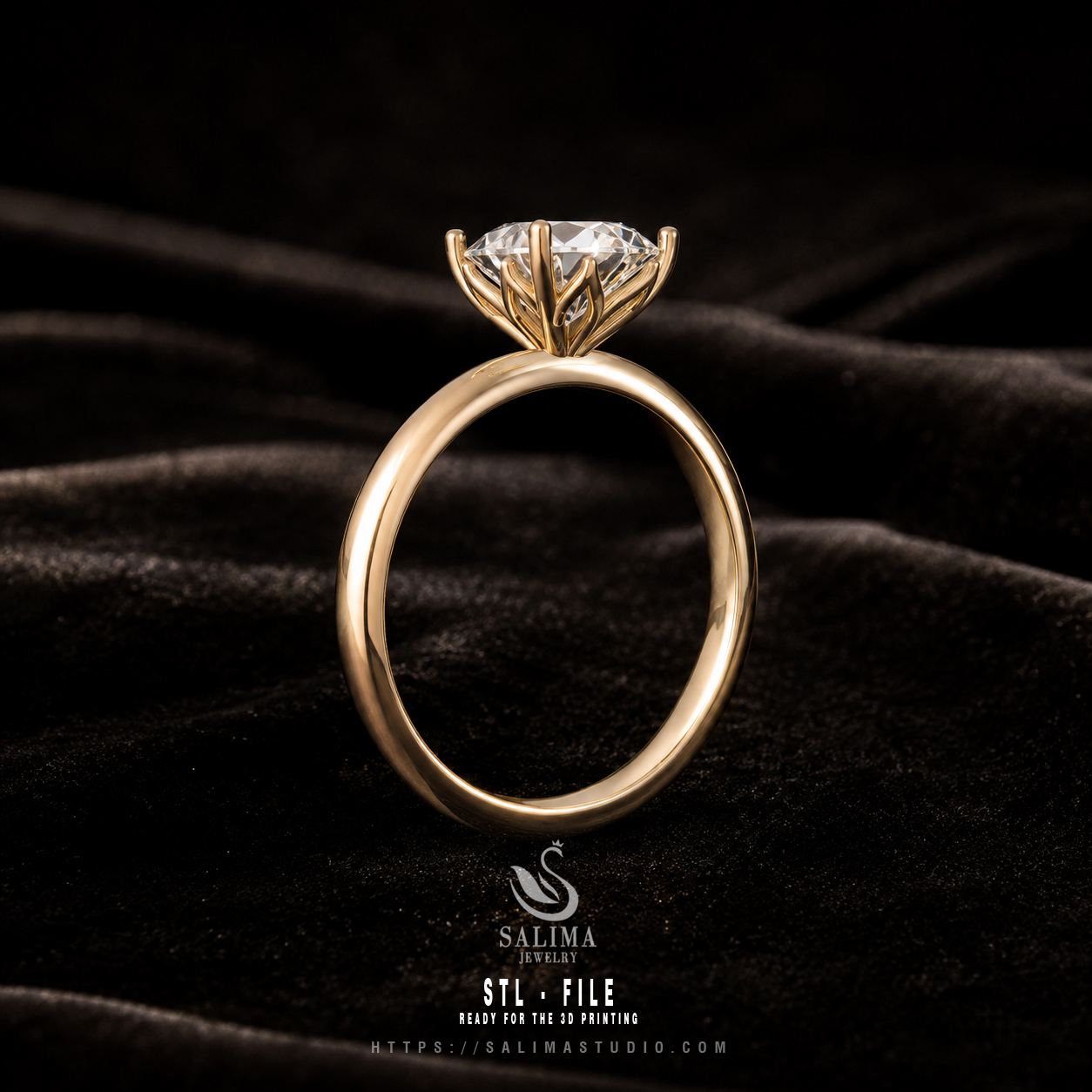 women ring stl – slwr010 preview 04 women ring stl – slwr010 preview 04