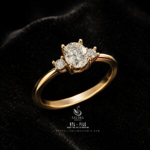 women ring stl – slwr012 preview 05