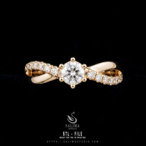 women ring stl – slwr015 preview 02