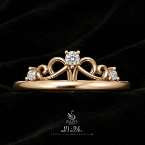 women ring stl – slwr017 preview 01